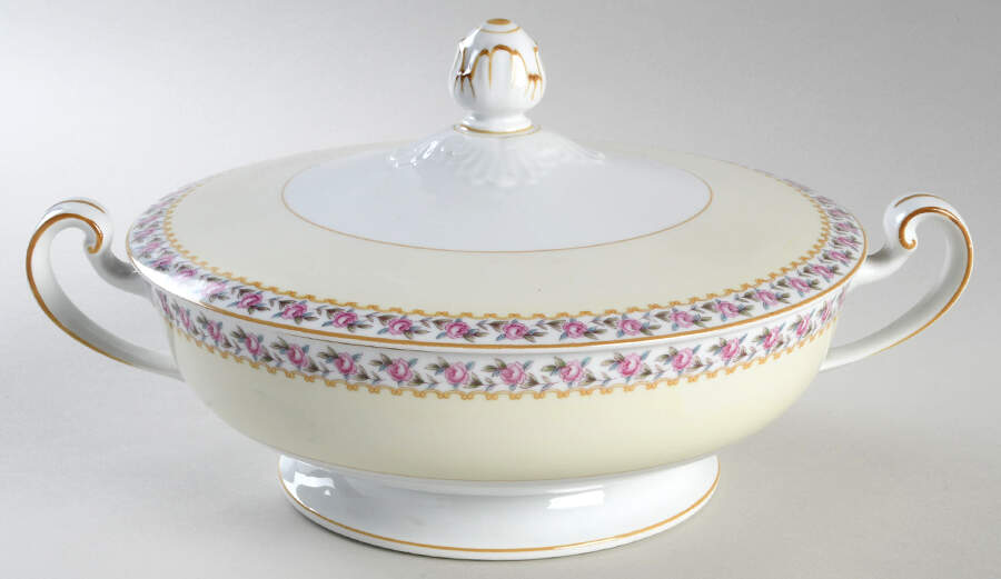 N315 Round Covered Vegetable by Noritake-1