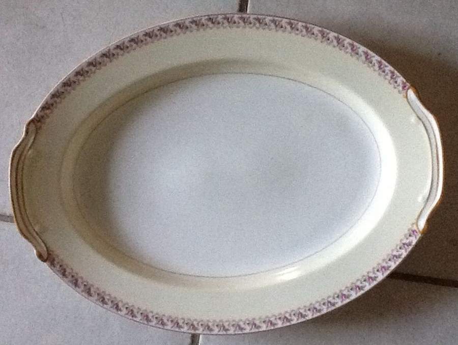 N315 14" Oval Serving Platter by Noritake-1