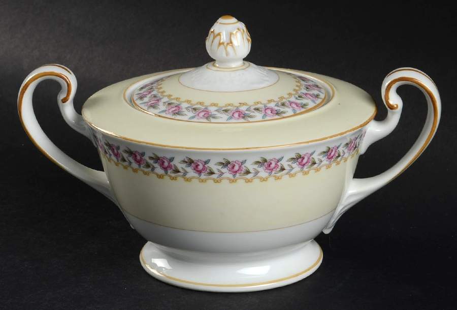 N315 Sugar Bowl & Lid by Noritake-1