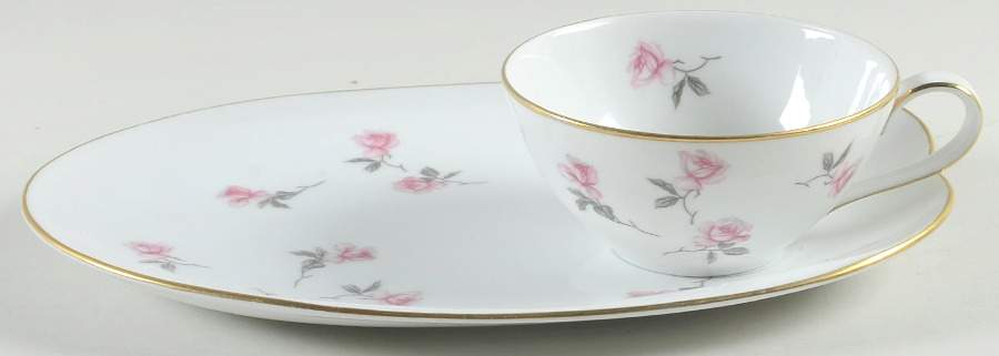 1382 Snack Plate & Cup Set by Noritake-1