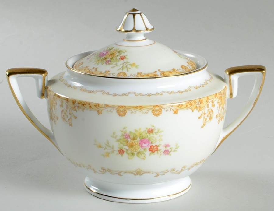 N326 Sugar Bowl & Lid by Noritake-1