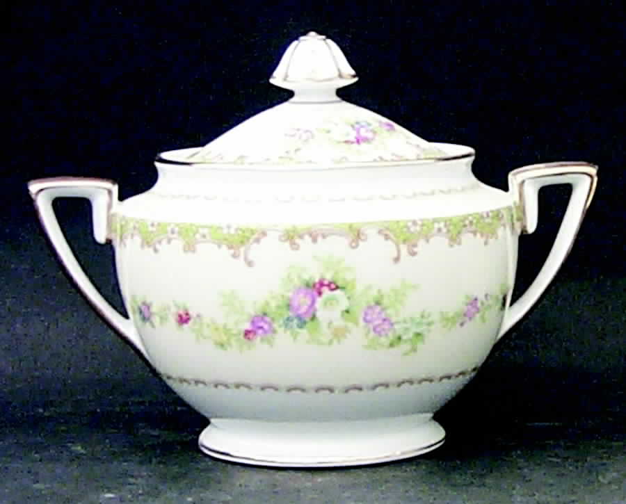 N33 Sugar Bowl & Lid by Noritake-1