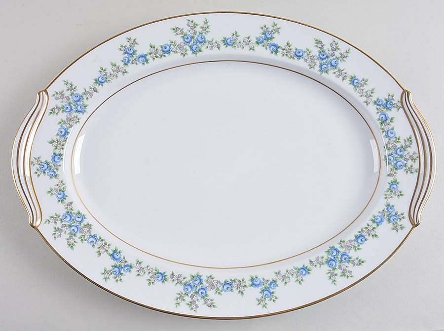 N331 16" Oval Serving Platter by Noritake-1