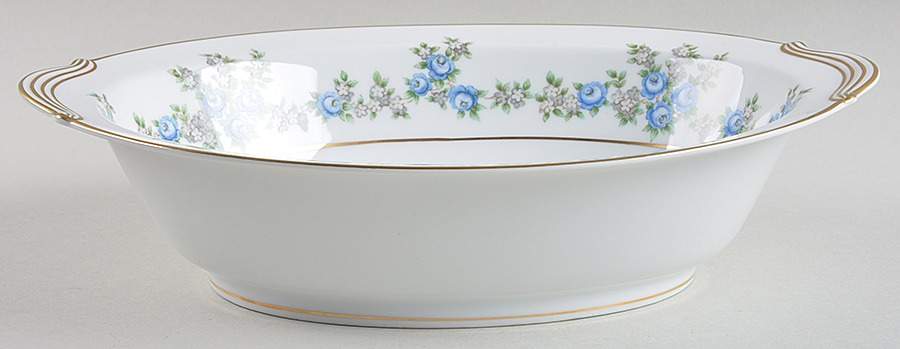 N331 10" Oval Vegetable Bowl by Noritake-1