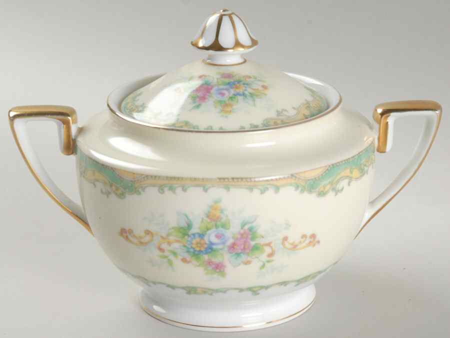 N335 Sugar Bowl & Lid by Noritake-1