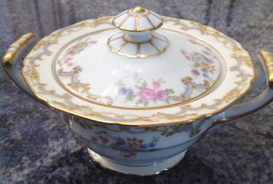 N336 Sugar Bowl & Lid by Noritake-1
