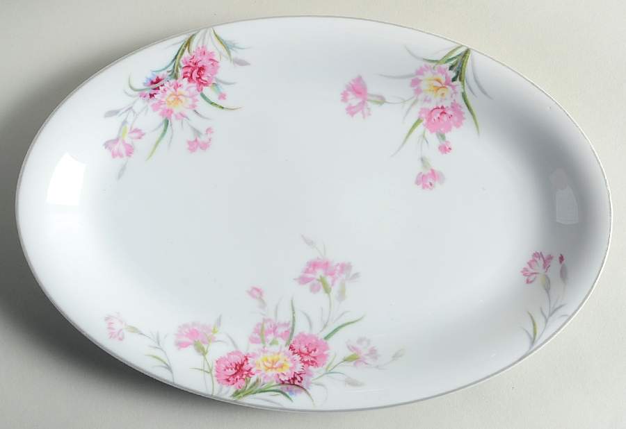N344 12" Oval Serving Platter by Noritake-1