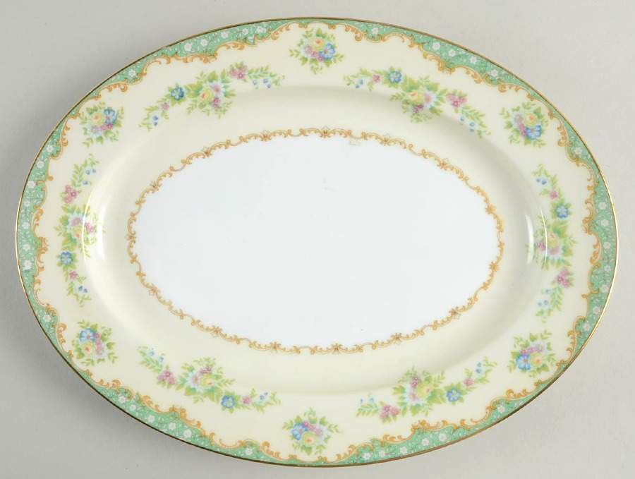 N35 11" Oval Serving Platter by Noritake-1