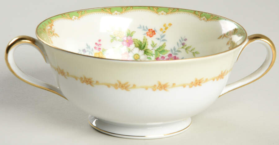N355 Footed Cream Soup Bowl by Noritake-1