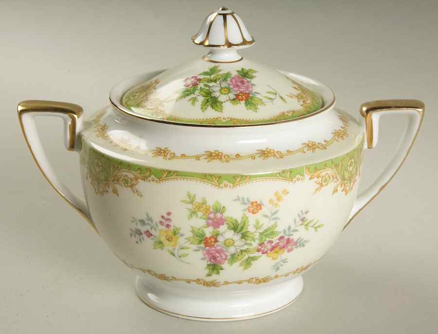 N355 Sugar Bowl & Lid by Noritake-1