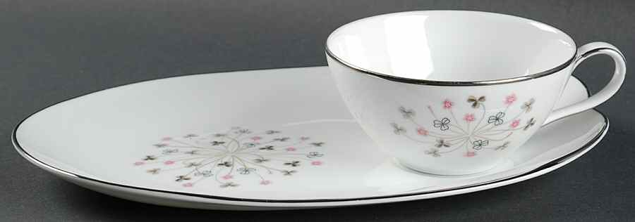 1383 Snack Plate & Cup Set by Noritake-1