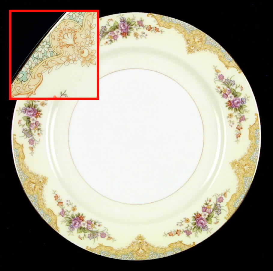 Mystery #207b Dinner Plate by Noritake-1