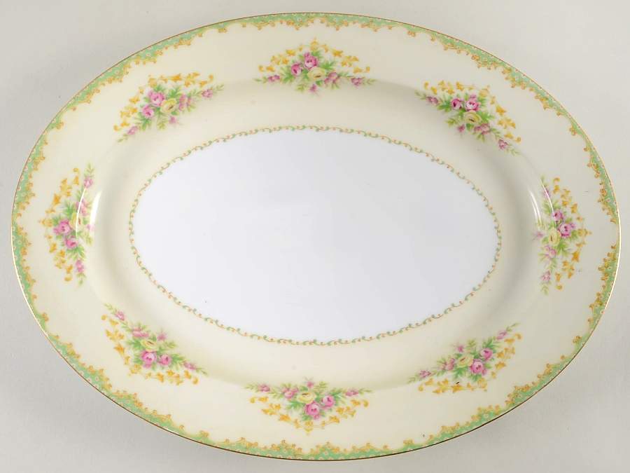 N361 16" Oval Serving Platter by Noritake-1