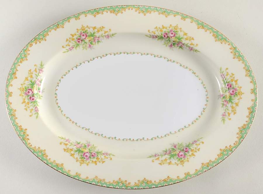 N361 11" Oval Serving Platter by Noritake-1