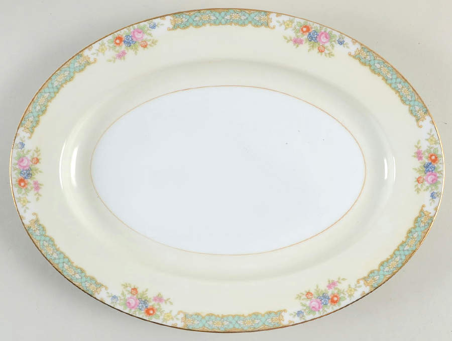 N362 11" Oval Serving Platter by Noritake-1