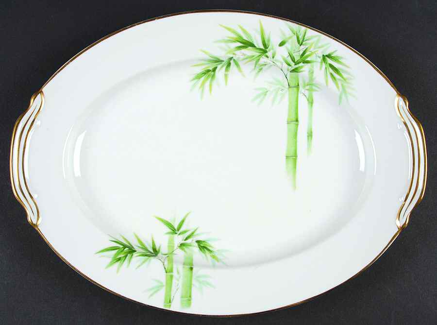 N369 12" Oval Serving Platter by Noritake-1
