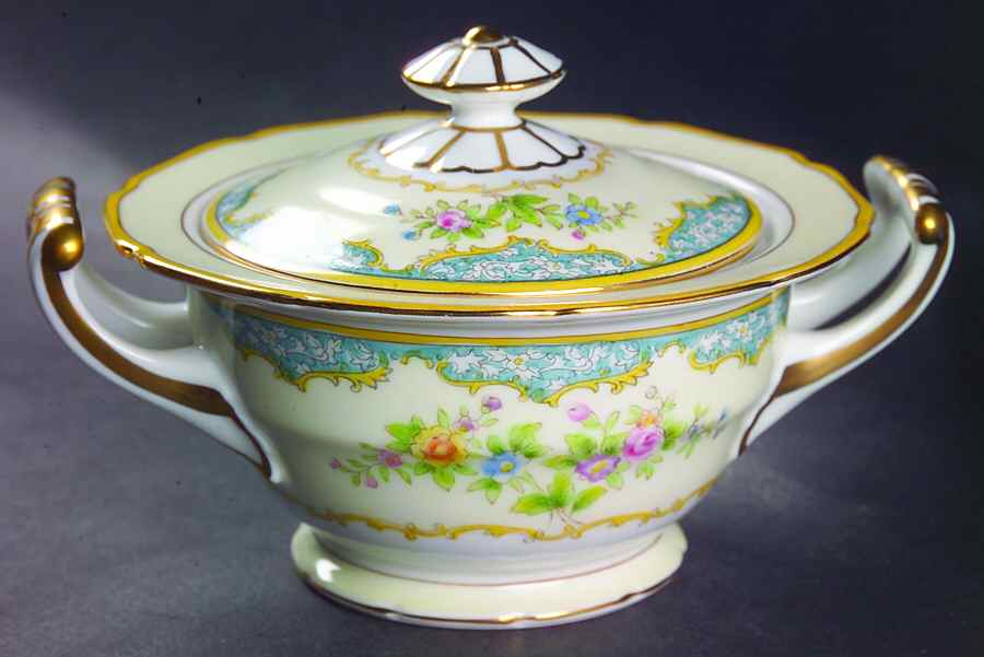 N37 Sugar Bowl & Lid by Noritake-1