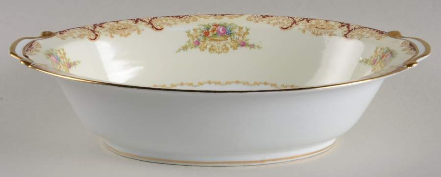 N376 10" Oval Vegetable Bowl by Noritake-1