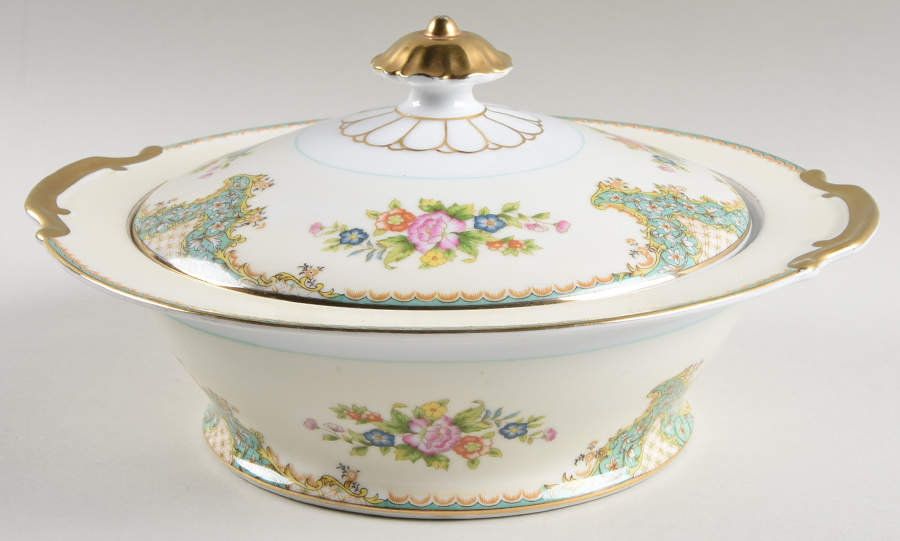 N385 Round Covered Vegetable by Noritake-1