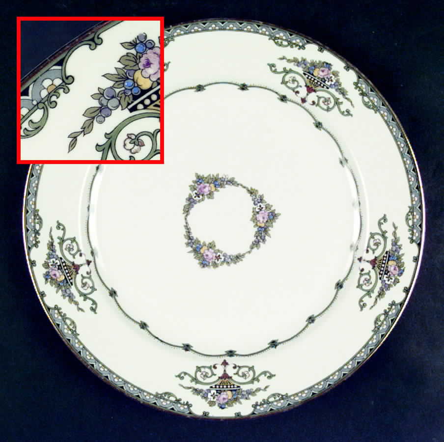 N387 Dinner Plate by Noritake-1