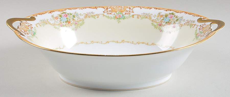 N388 10" Oval Vegetable Bowl by Noritake-1