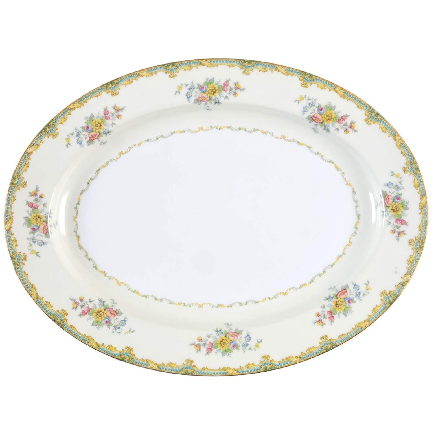 N395 16" Oval Serving Platter by Noritake-1