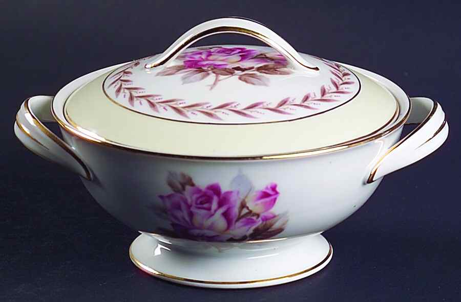 1559G Sugar Bowl & Lid by Noritake-1