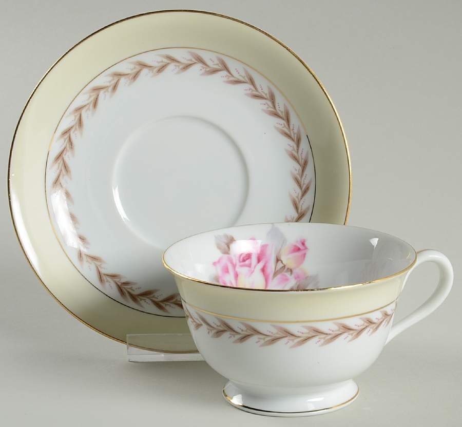 1559G Footed Cup & Saucer Set by Noritake-1