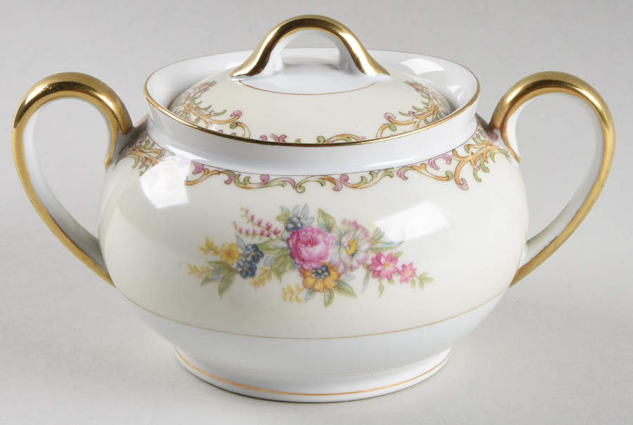 N40 Sugar Bowl & Lid by Noritake-1