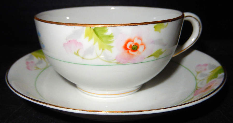 N400 Flat Cup & Saucer Set by Noritake-1
