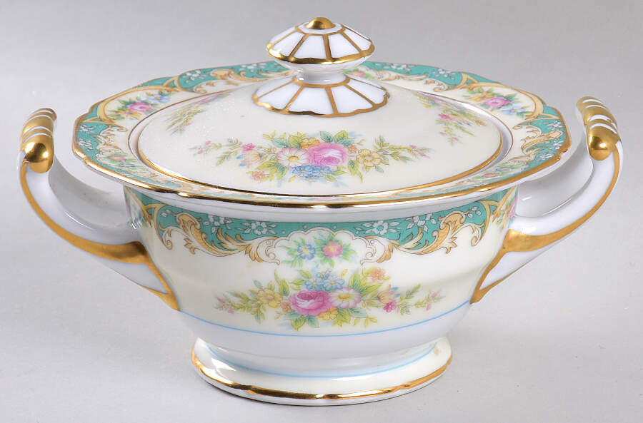 N406 Sugar Bowl & Lid by Noritake-1