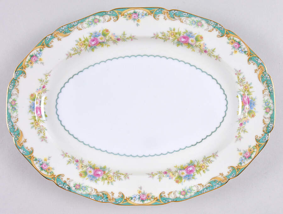 N406 11" Oval Serving Platter by Noritake-1