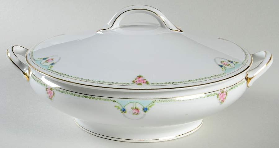 N41 Round Covered Vegetable by Noritake-1