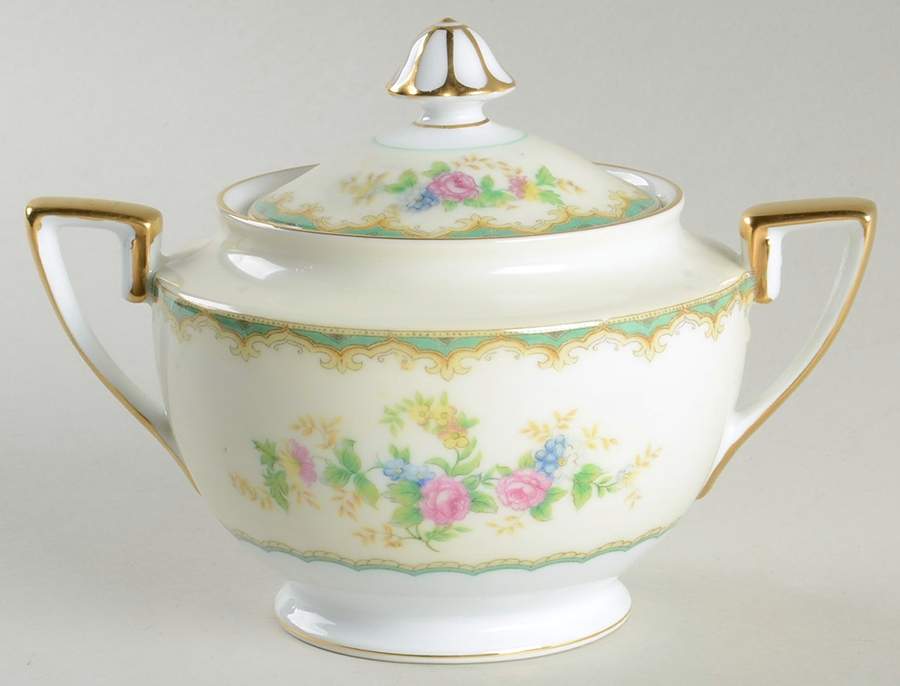 N412 Sugar Bowl & Lid by Noritake-1