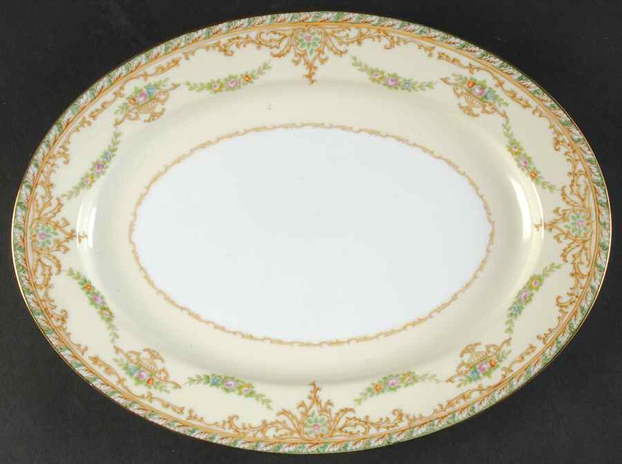 N426 11" Oval Serving Platter by Noritake-1
