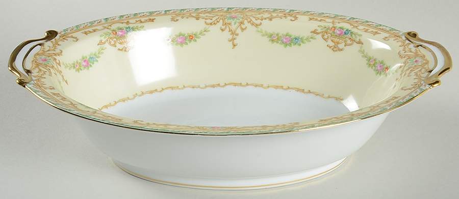 N426 10" Oval Vegetable Bowl by Noritake-1