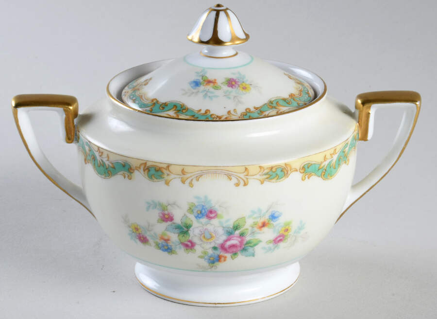 N427 Sugar Bowl & Lid by Noritake-1