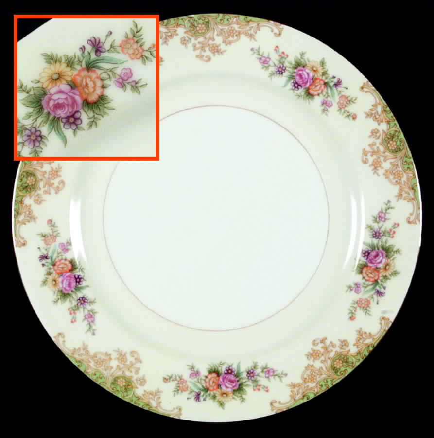 N437 Dinner Plate by Noritake-1
