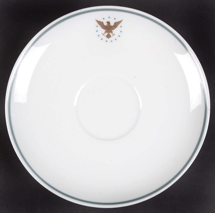 President (Green Band) Saucer for Flat Cup by Noritake-1
