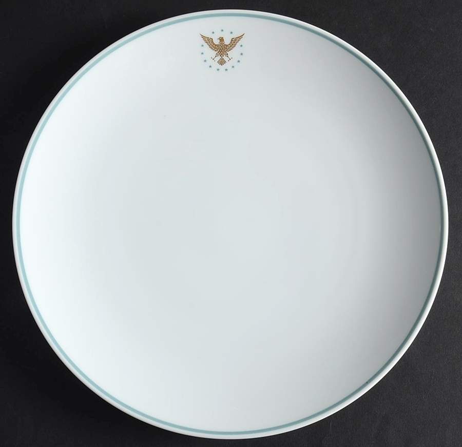 President (Green Band) Luncheon Plate by Noritake-1