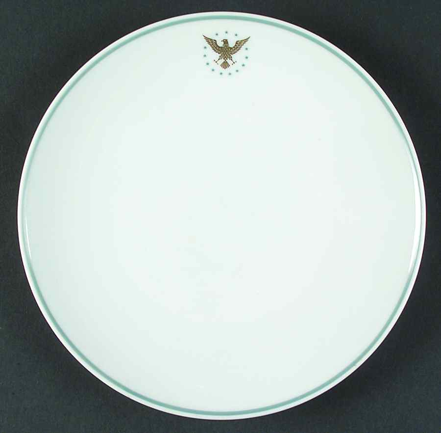 President (Green Band) Salad Plate by Noritake-1