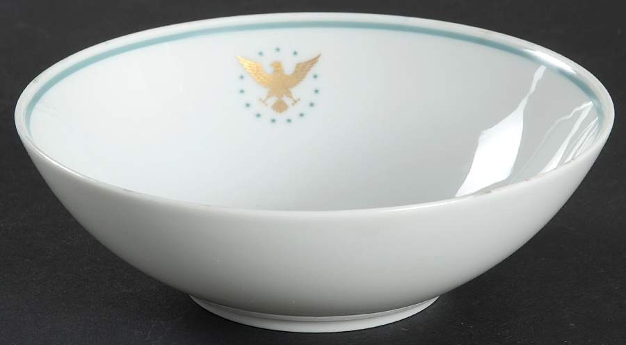 President (Green Band) Fruit/Dessert (Sauce) Bowl by Noritake-1