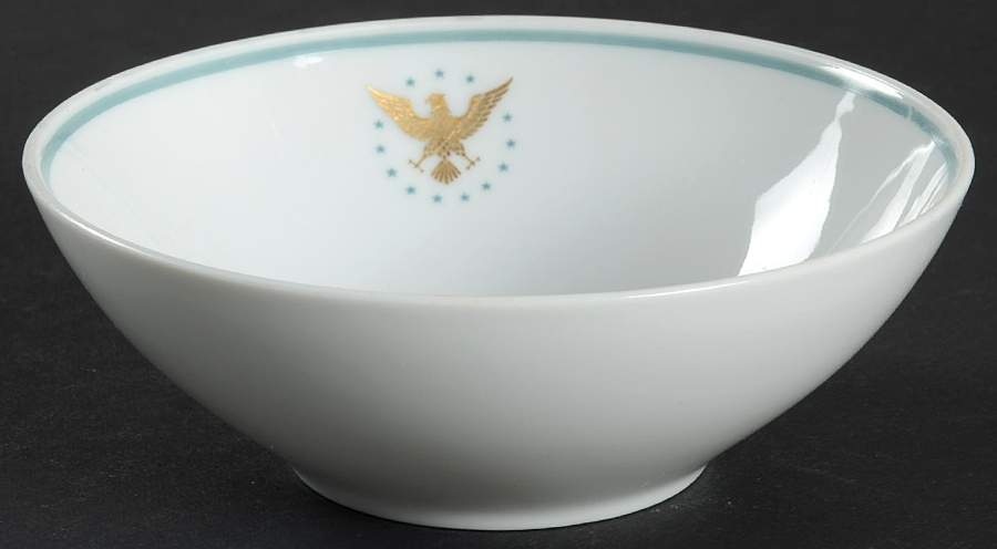 President (Green Band) Fruit/Dessert (Sauce) Bowl by Noritake-1