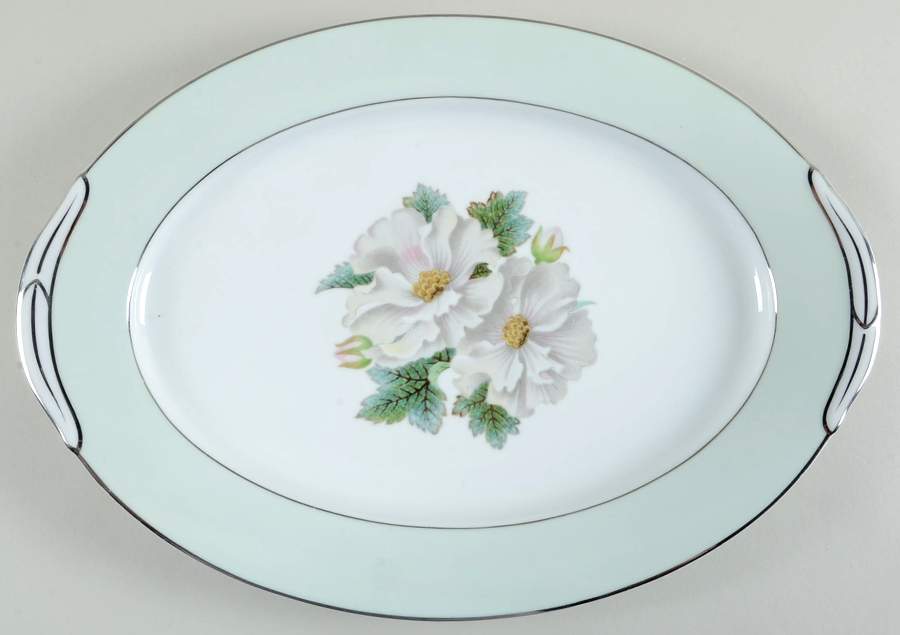 N439 16" Oval Serving Platter by Noritake-1