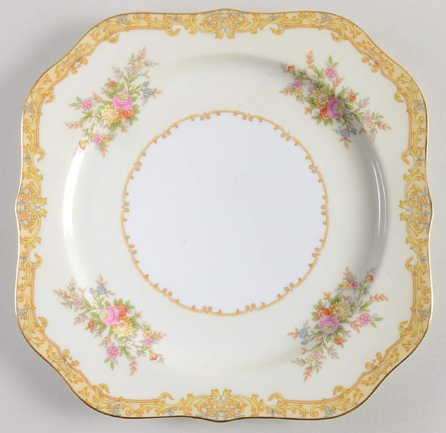 N44 Square Salad Plate by Noritake-1