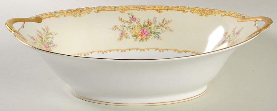 N44 10" Oval Vegetable Bowl by Noritake-1