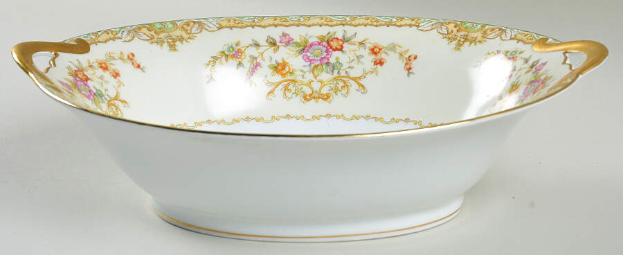 N442 10" Oval Vegetable Bowl by Noritake-1