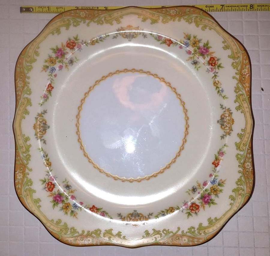 N443 Square Salad Plate by Noritake-1