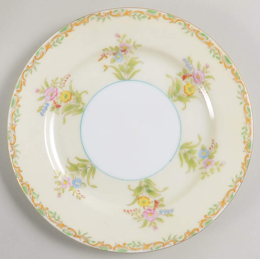 Mystery #138 Bread & Butter Plate by Noritake-1