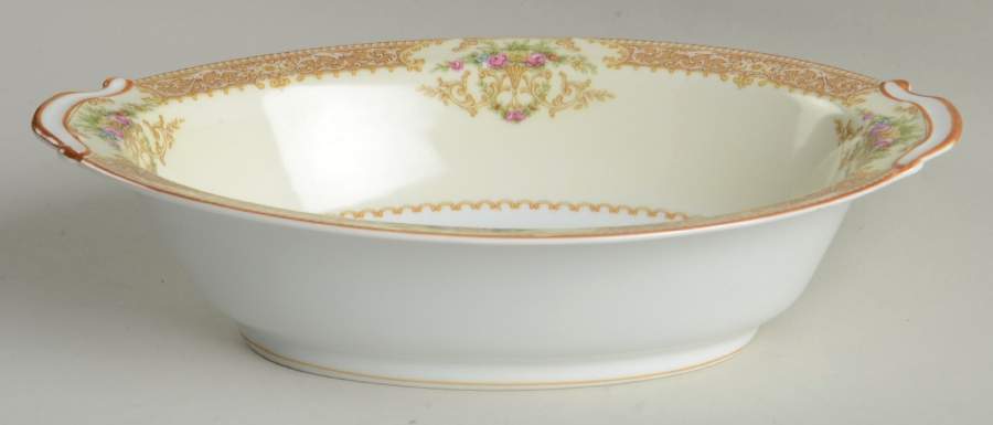 N449 9" Oval Vegetable Bowl by Noritake-1